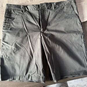 Linden Men's Charcoal Flat Front Shorts